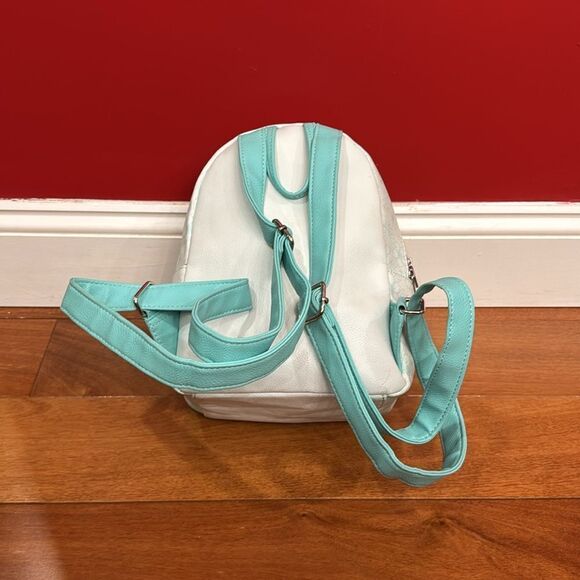 Loungefly Disney Lilo And Stitch Hibiscus Flowers Sketch Mini Backpack - Picture 5 of 11